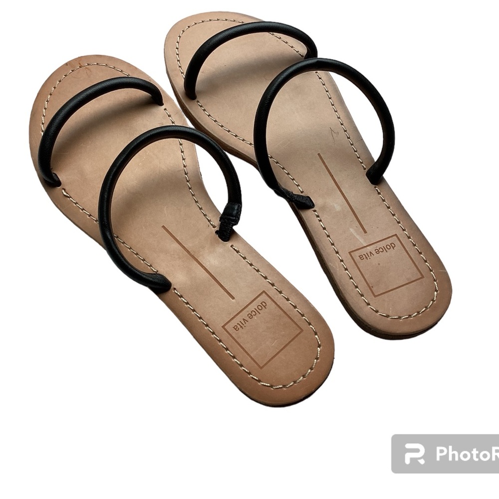 Dolce Vita Leather Slides Women’s Size 8